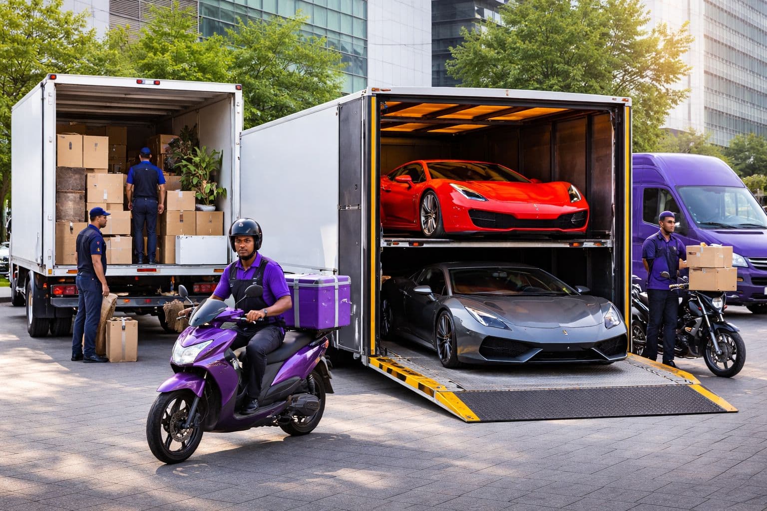 Logistics operations and delivery